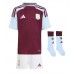 Aston Villa Emiliano Buendia #10 Dětské Oblečení Domácí Dres 2024-25 Krátkým Rukávem (+ trenýrky)